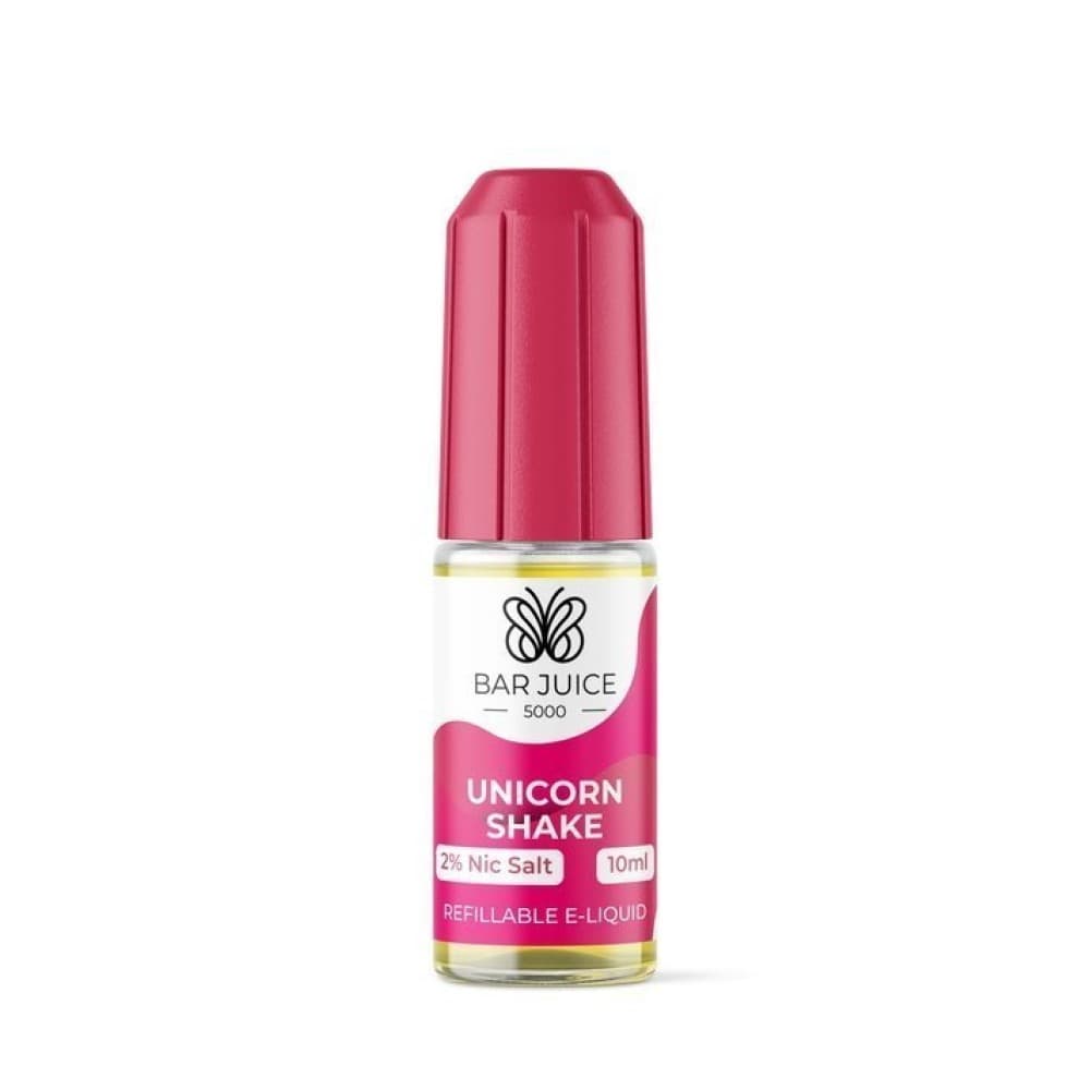 Unicorn Shake / 10mg Bar Juice 5000 10ml Nic Salts E-liquid - Box of 10