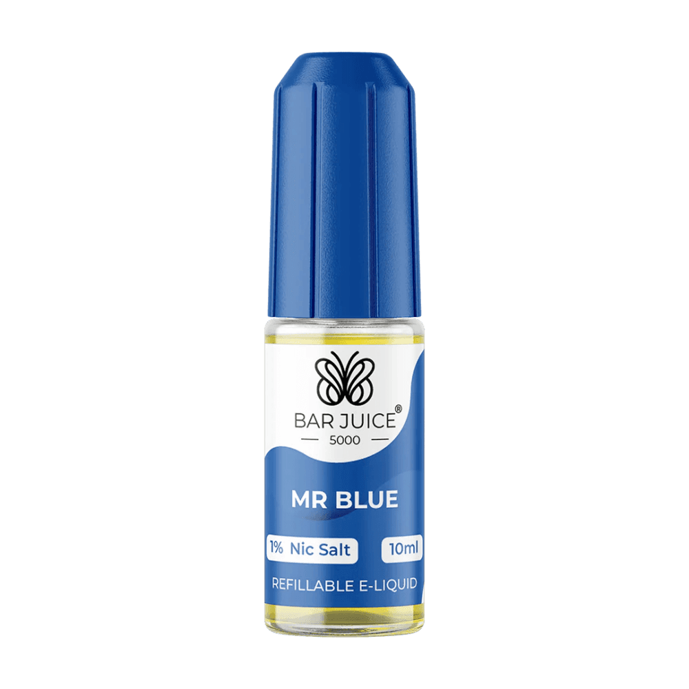 Mr Blue / 10mg Bar Juice 5000 10ml Nic Salts E-liquid - Box of 10