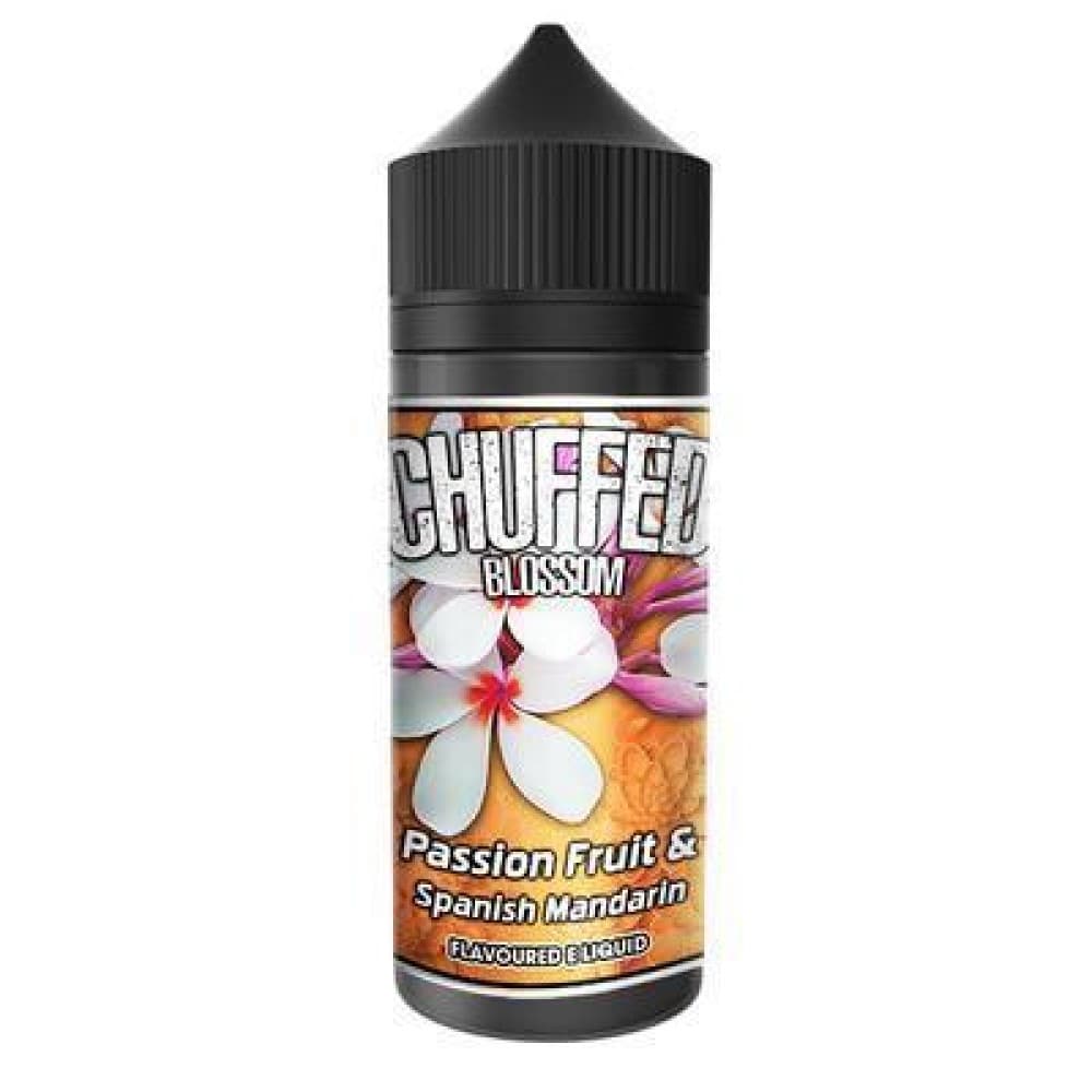 Passion Fruit and Spanish Mandarin Chuffed Blossom 100ML Shortfill