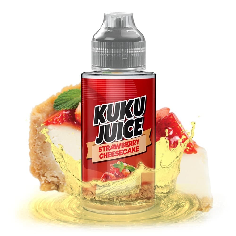 Strawberry Cheesecake Kuku Juice 100ML Shortfill