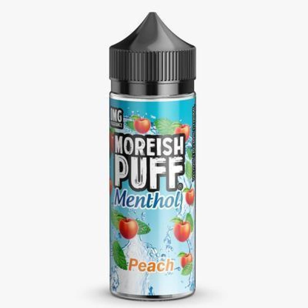 Peach Moreish Puff Menthol 100ML Shortfill