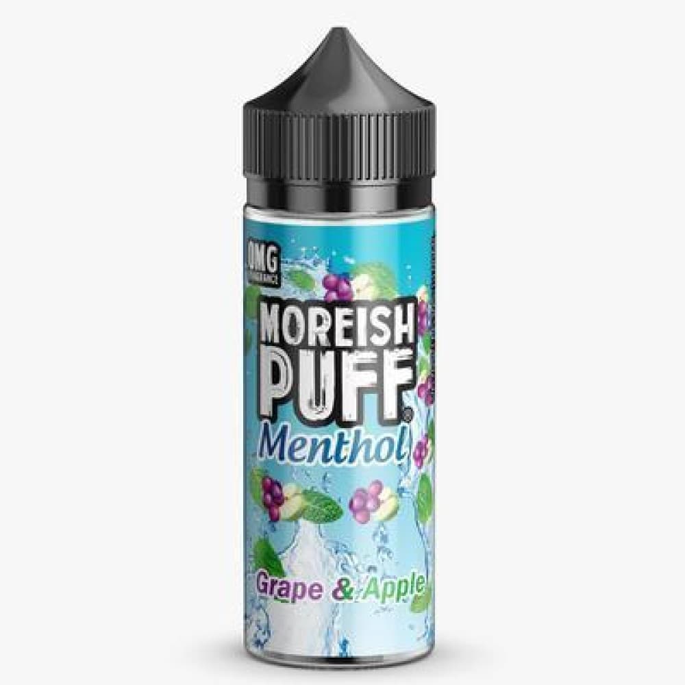 Grape & Apple Moreish Puff Menthol 100ML Shortfill