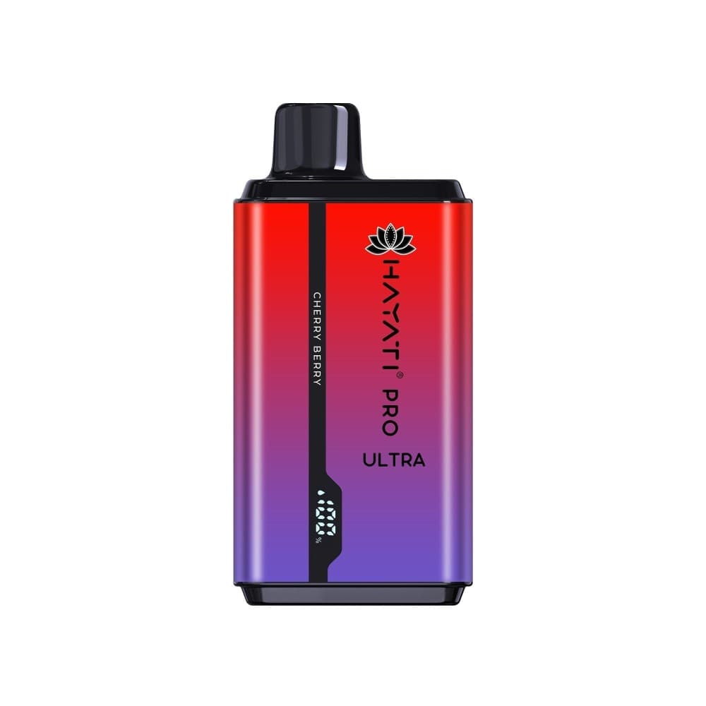 Cherry Berry Hayati Pro Ultra 15000 Puffs Prefilled Vape Kit Box of 10