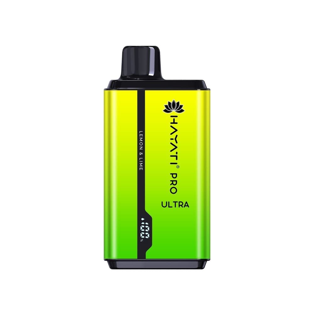 Lemon & Lime Hayati Pro Ultra 15000 Puffs Prefilled Vape Kit Box of 10