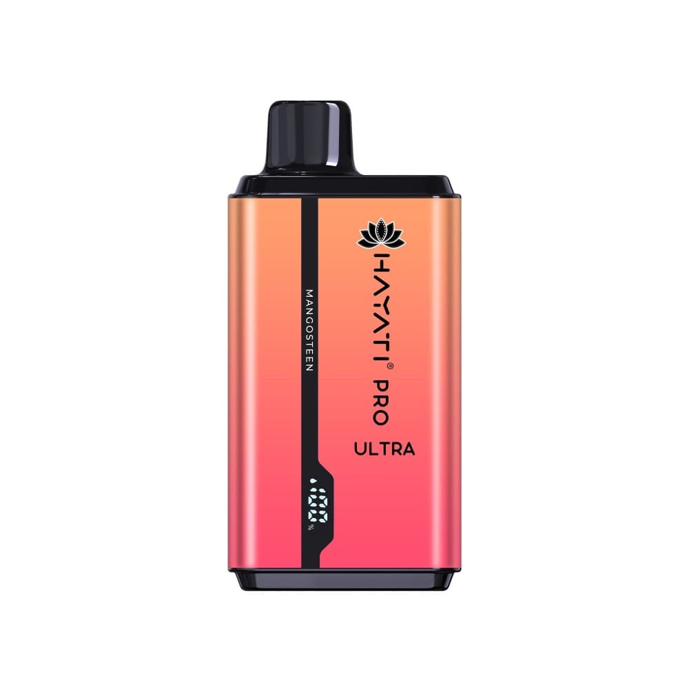 Mangosteen Hayati Pro Ultra 15000 Puffs Prefilled Vape Kit Box of 10
