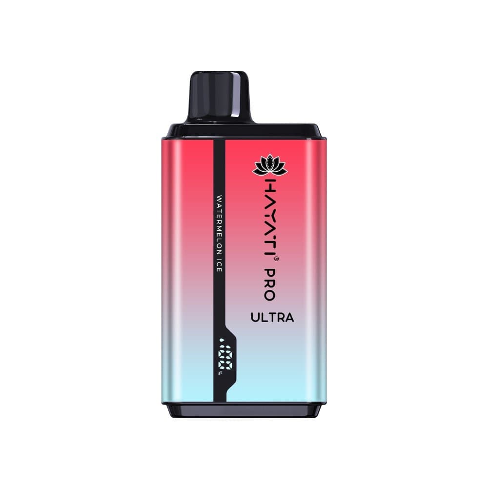 Watermelon Ice Hayati Pro Ultra 15000 Puffs Prefilled Vape Kit Box of 10
