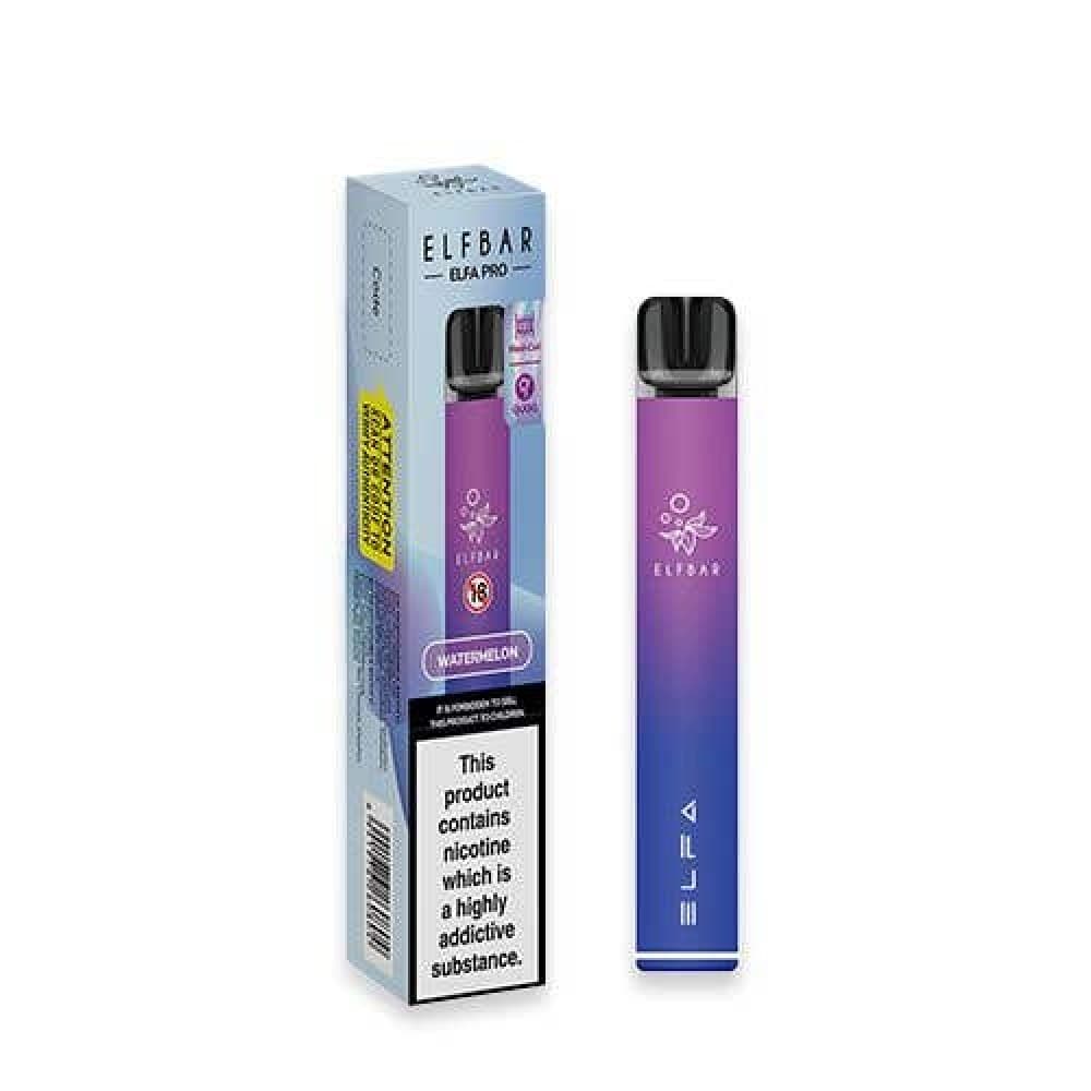Aurora Purple (Watermelon) Elf Bar Elfa Pro Prefilled Pod Starter Kit