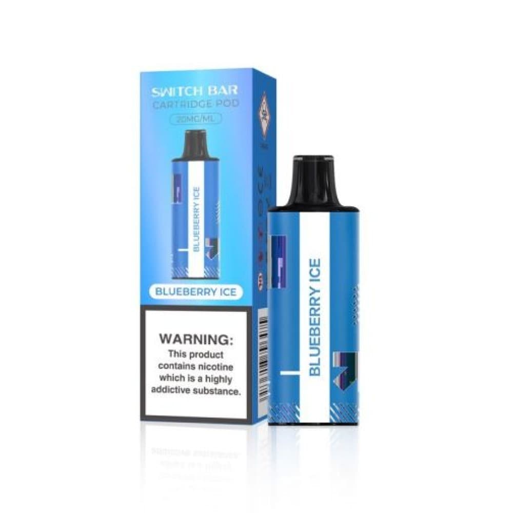 Blueberry Ice Upends Switch Bar 5500 Replacement Pods