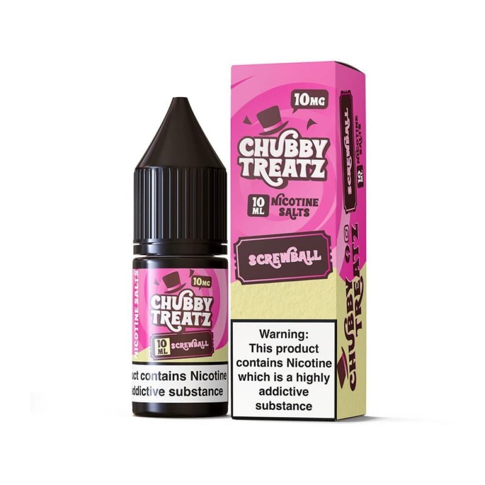 ScrewBall / 10mg Chubby Treatz Nic Salts 10ml - Box of 10