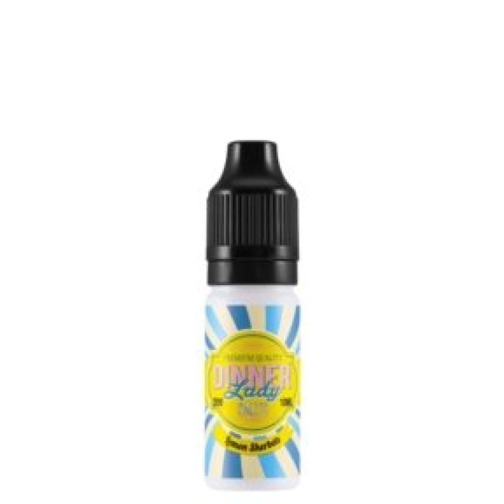 10mg / Lemon Sherbert Dinner Lady 10ML Nic Salt - Pack of 10