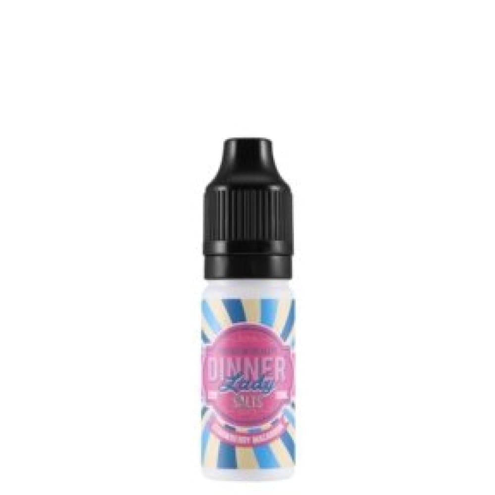 10mg / Strawberry Macaroon Dinner Lady 10ML Nic Salt - Pack of 10