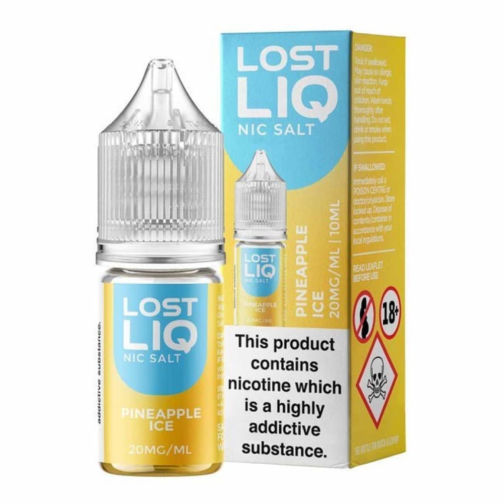 Pineapple Ice / 10mg Lostliq 3000 Nic Salts 10ml - Box of 10