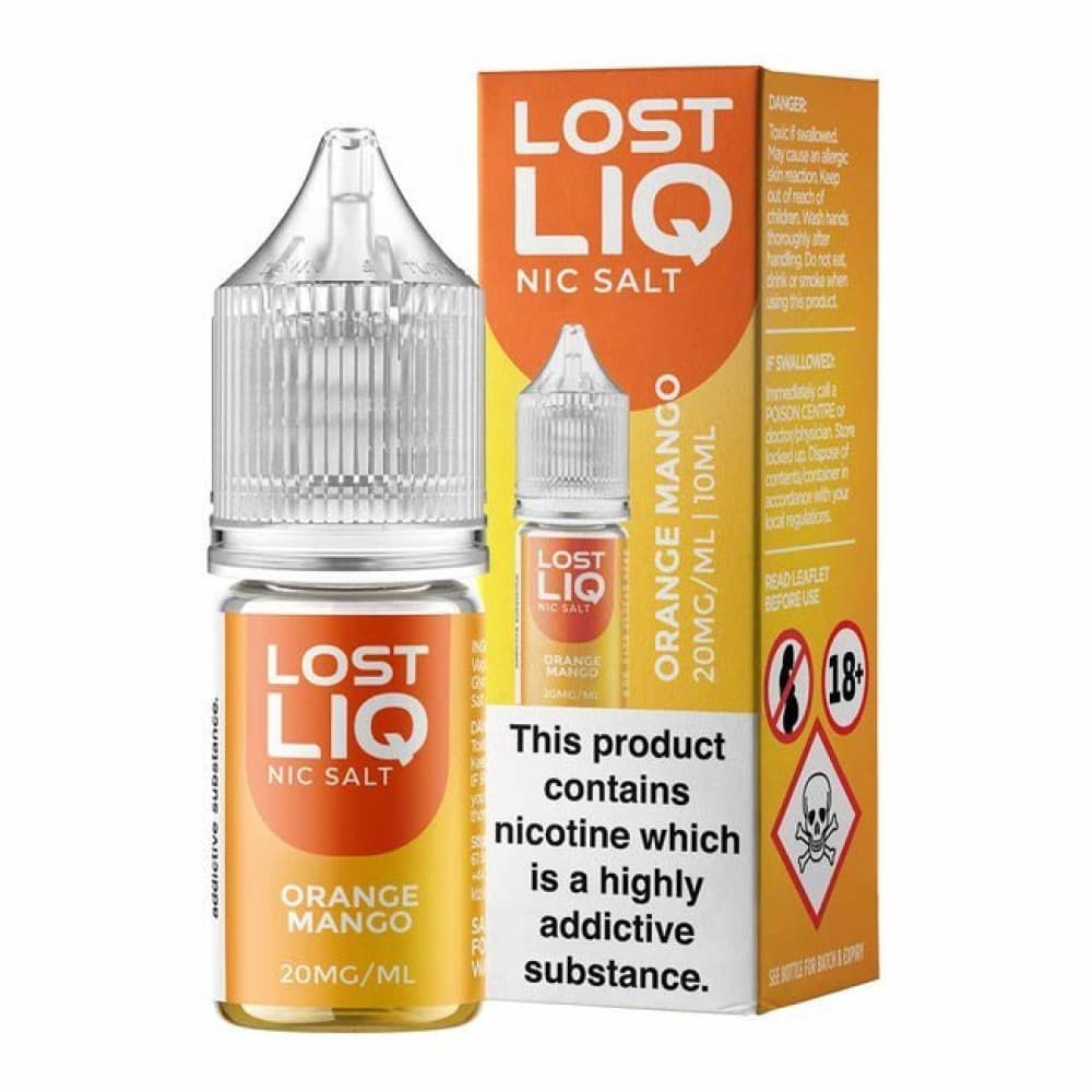 Orange Mango / 10mg Lostliq 3000 Nic Salts 10ml - Box of 10