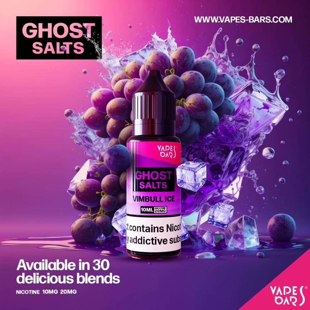 Vimbull Ice / 10mg GHOST 3500 Nic Salts 10ml - Box of 10