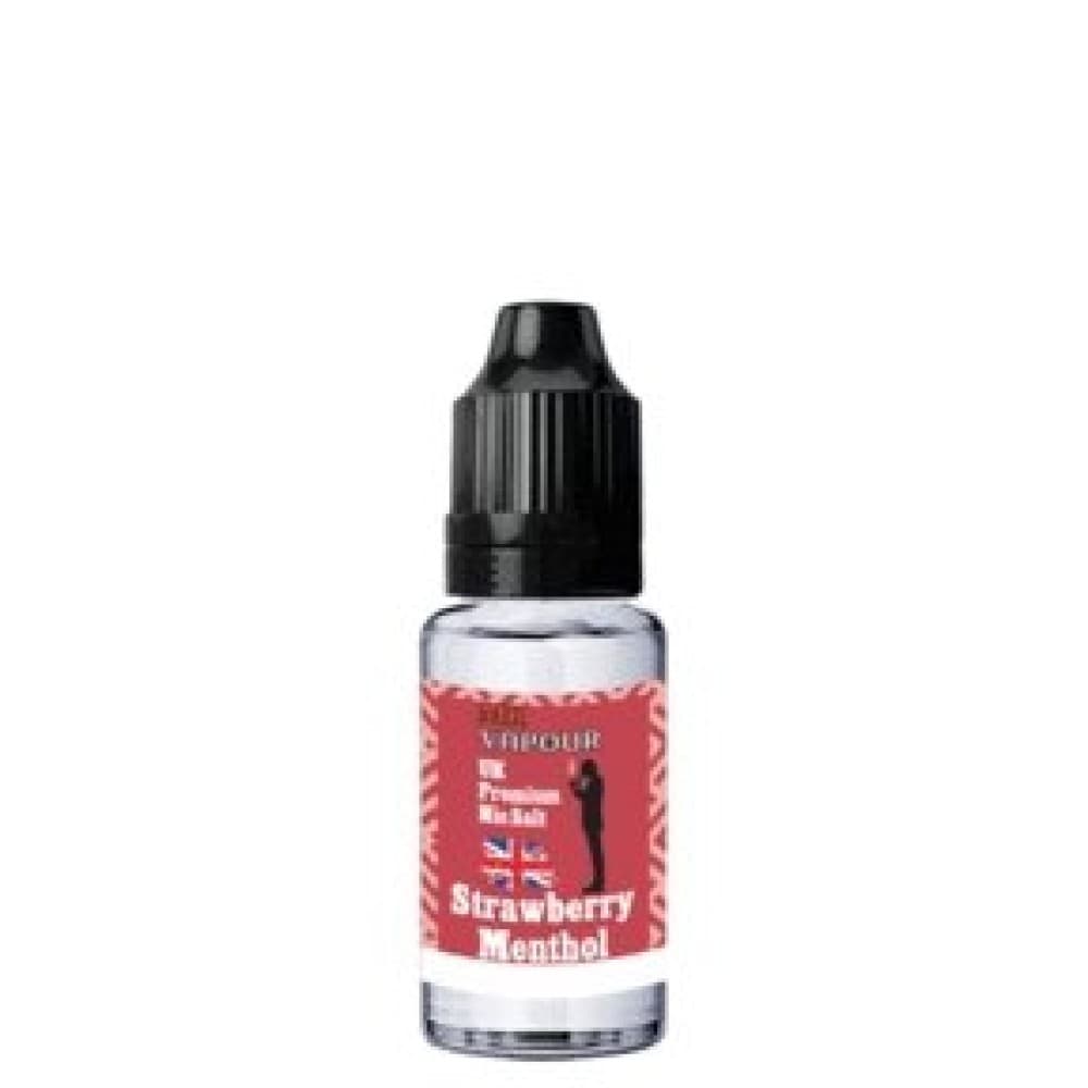 3mg / Strawberry Menthol Mr Vapour Nic Salt 10ml E-Liquid Box of 10