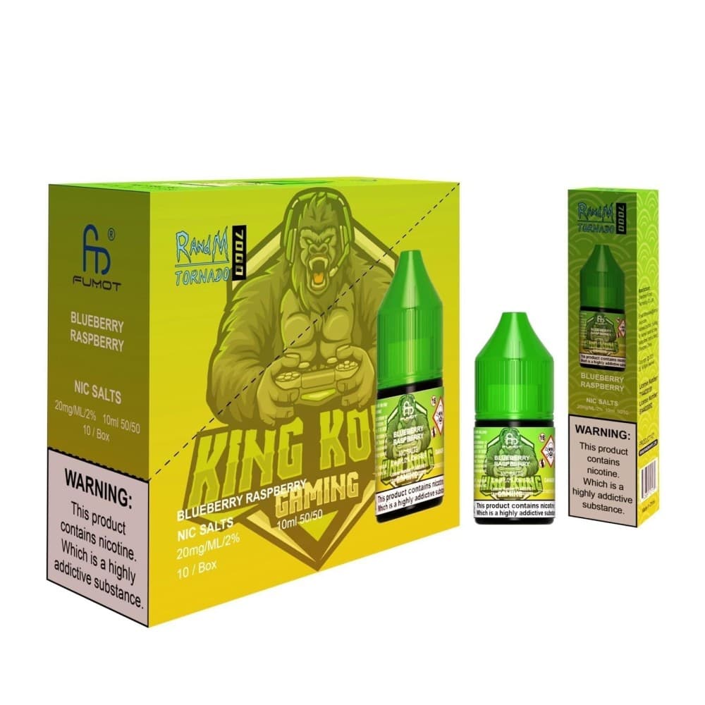 Blueberry Raspberry / 10mg R and M 7000 Nic Salt 10ml - Box of 10
