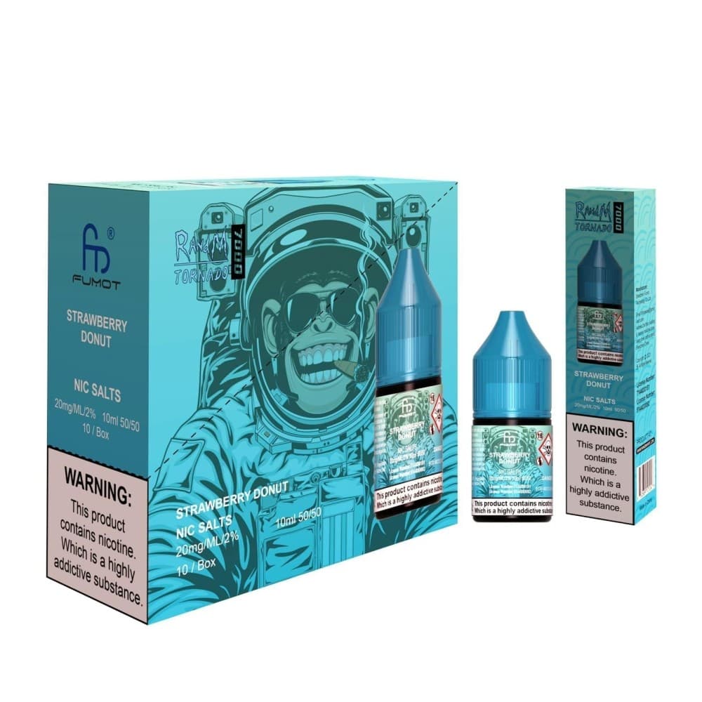 Strawberry Donut / 10mg R and M 7000 Nic Salt 10ml - Box of 10