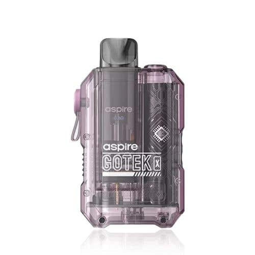 Translucent Lavender Aspire - Gotek X Pod Vape Kit