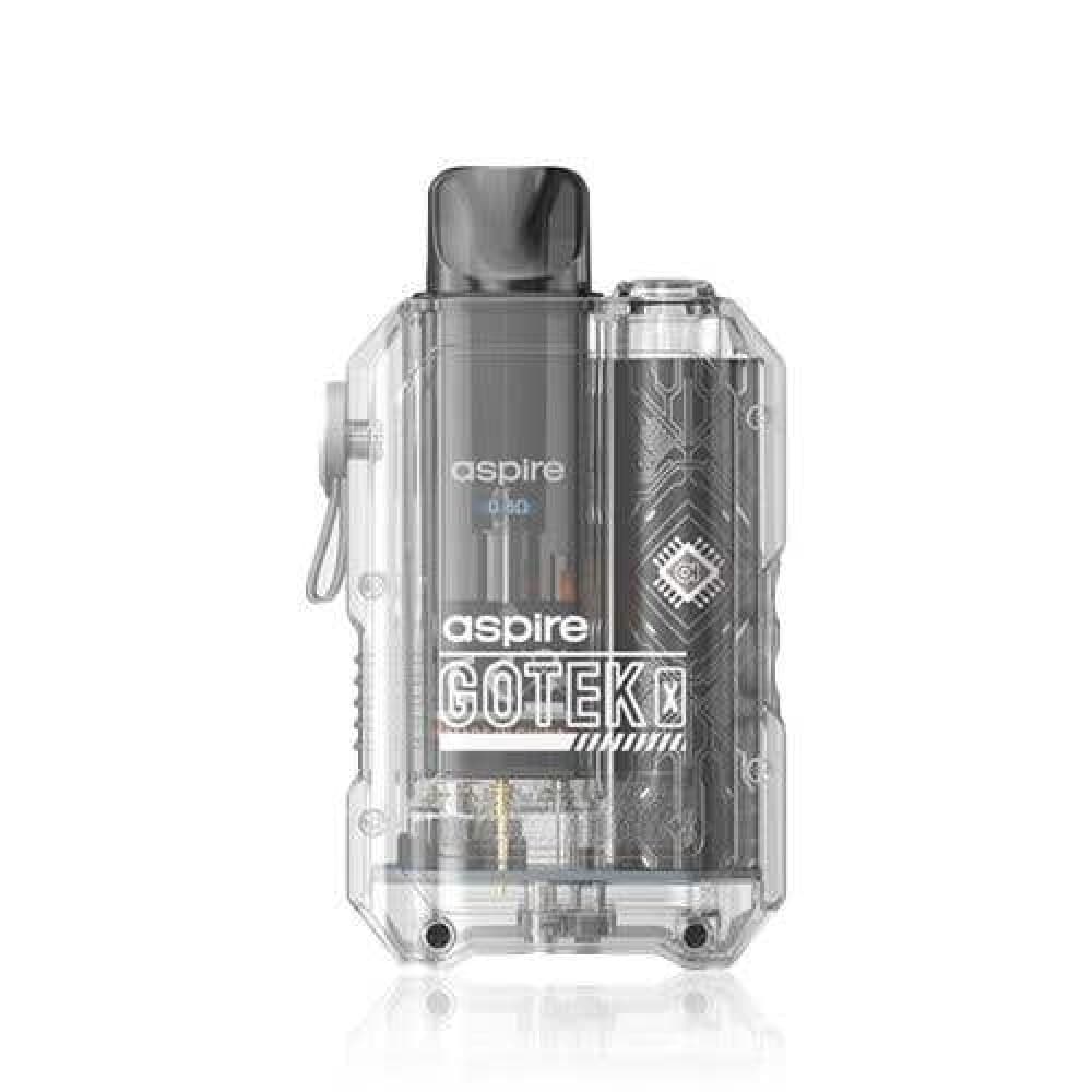 Transparent Aspire - Gotek X Pod Vape Kit