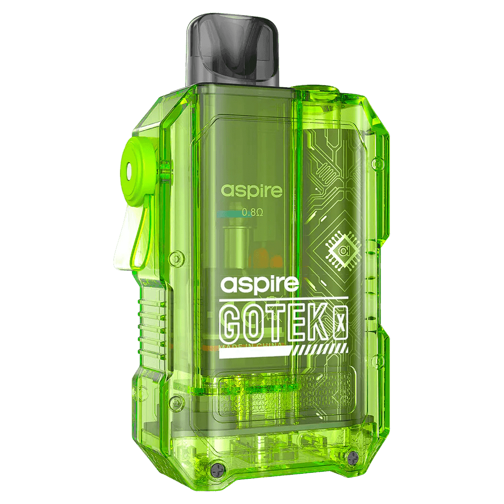 Translucent Green Aspire - Gotek X Pod Vape Kit