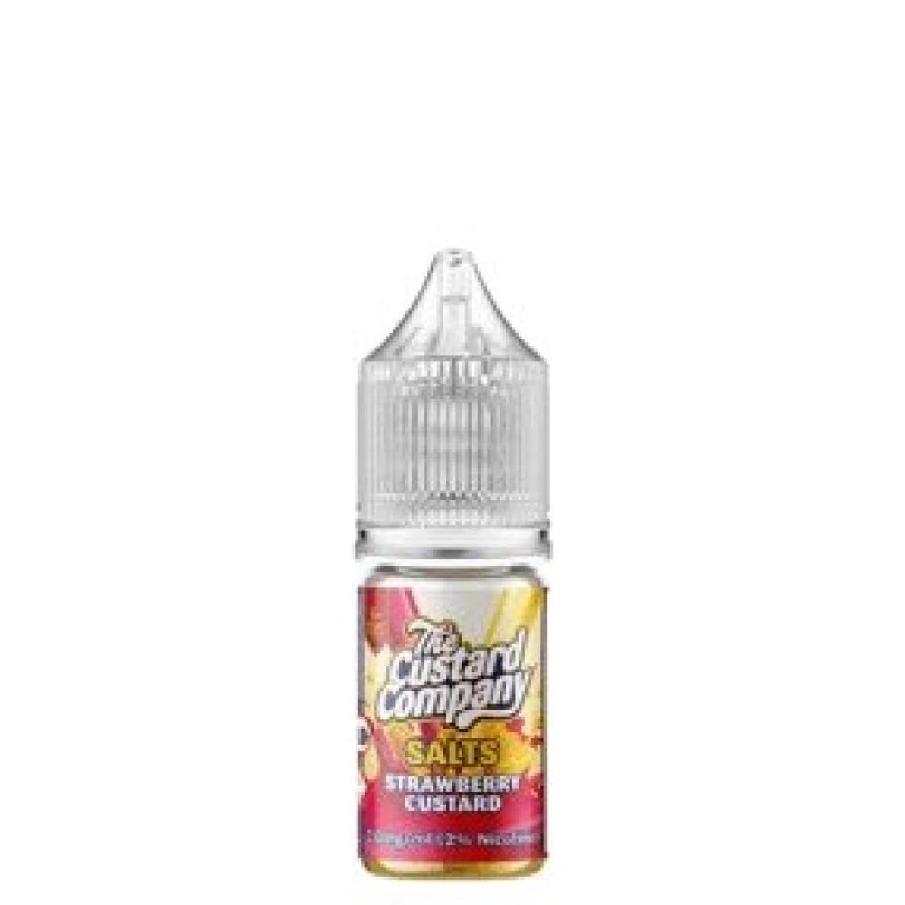 10mg / Strawberry Custard The Custard Company 10ML Nic Salt