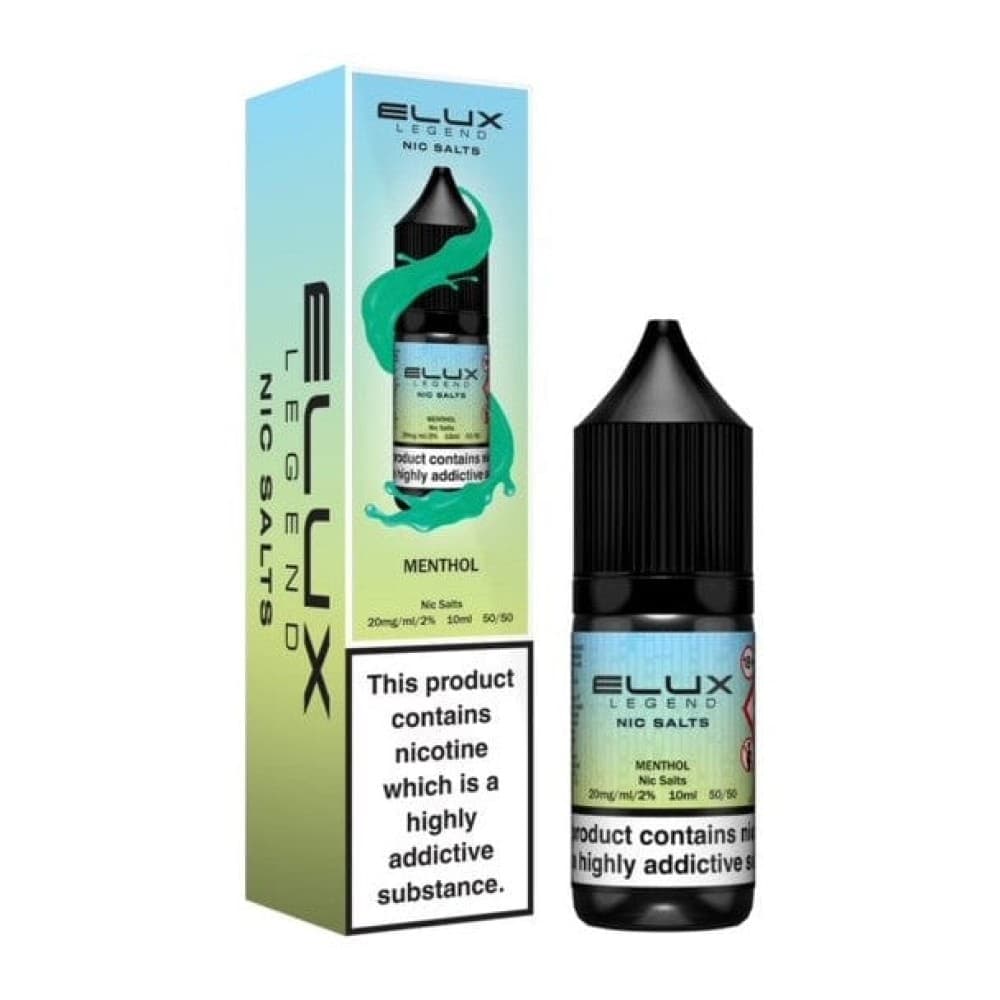 Menthol / 10mg Elux Legend Nic Salts - 10ml E-liquids - Box of 10