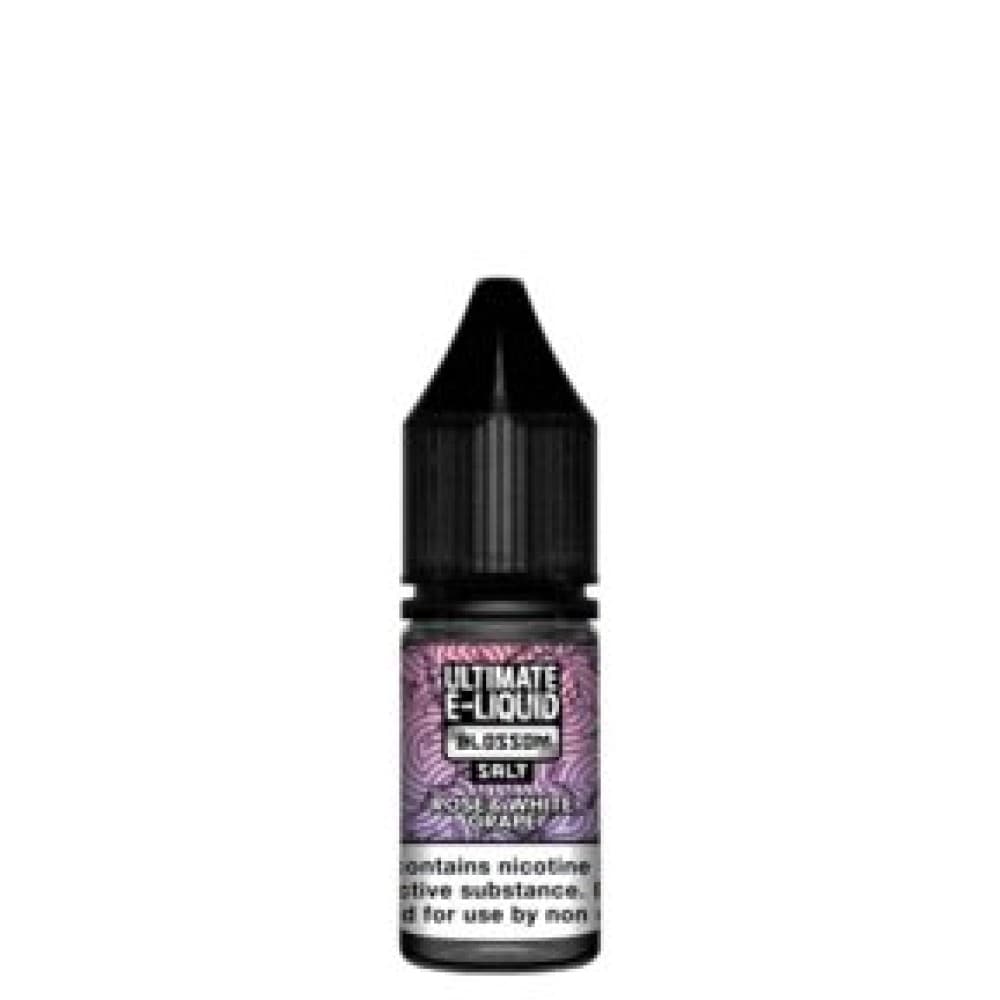 10mg / Rose & White Grape Ultimate E-Liquid Blossom 10ML Nic Salt