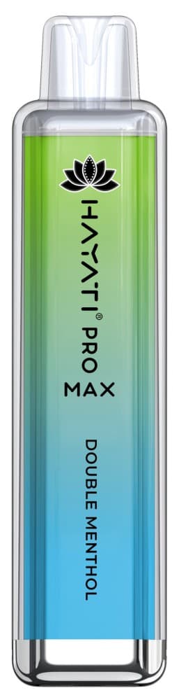 Double Menthol Hayati Crystal Pro Max 4000 Prefilled Vape Kit Box of 10