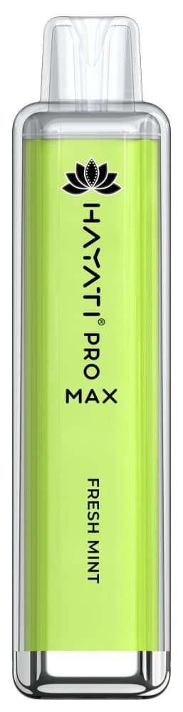 Fresh Mint Hayati Crystal Pro Max 4000 Prefilled Vape Kit Box of 10