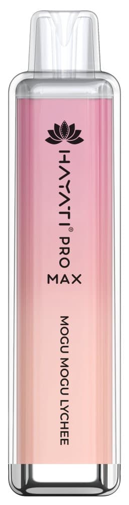 Mogu Mogu Lychee Hayati Crystal Pro Max 4000 Prefilled Vape Kit Box of 10