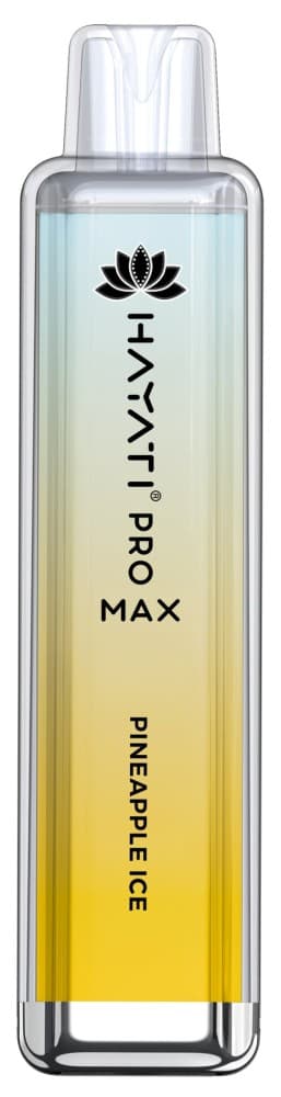 Pineapple Ice Hayati Crystal Pro Max 4000 Prefilled Vape Kit Box of 10