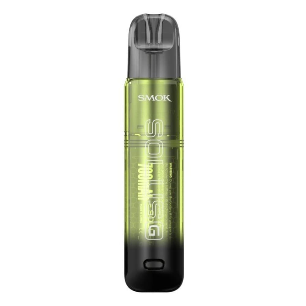 Transparent Yellow Smok Solus G Pod Kit