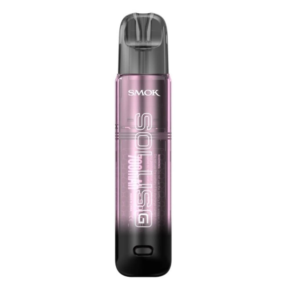 Transparent Pink Smok Solus G Pod Kit
