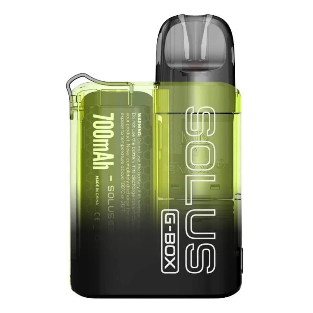 Transparent Yellow Smok Solus G Box Pod Kit