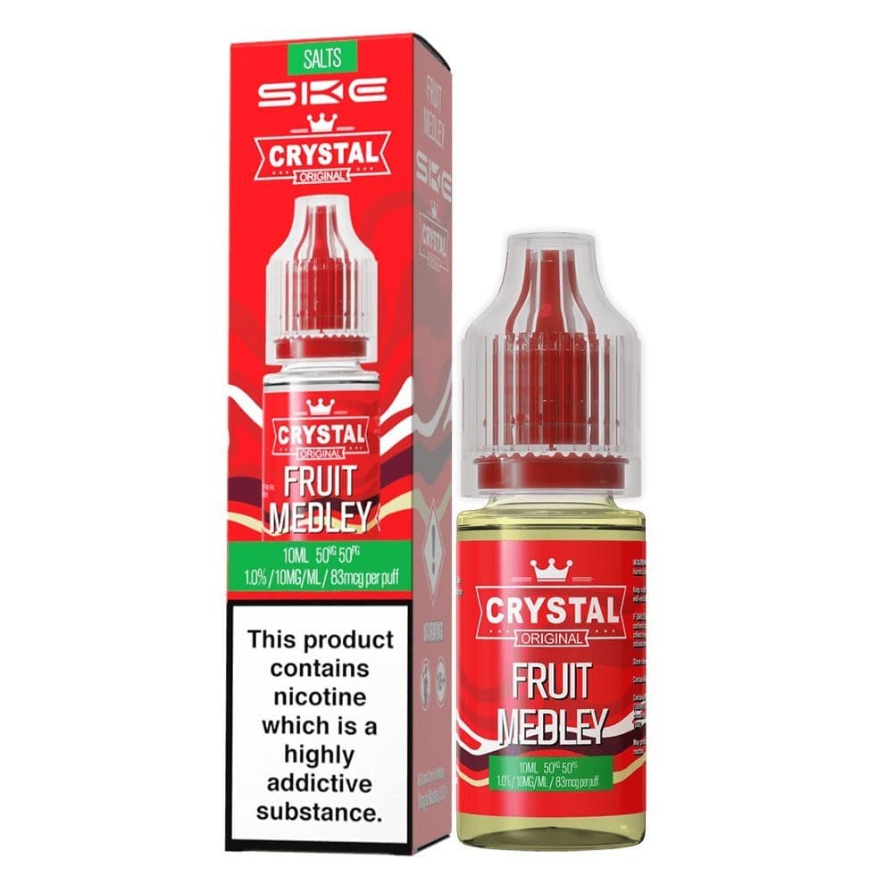 Fruit Medley / 10mg Ske Crystal Original Salts 10ml Nic Salts - Box of 10