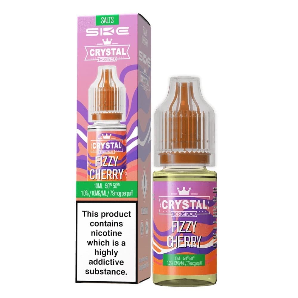 Fizzy Cherry / 10mg Ske Crystal Original Salts 10ml Nic Salts - Box of 10