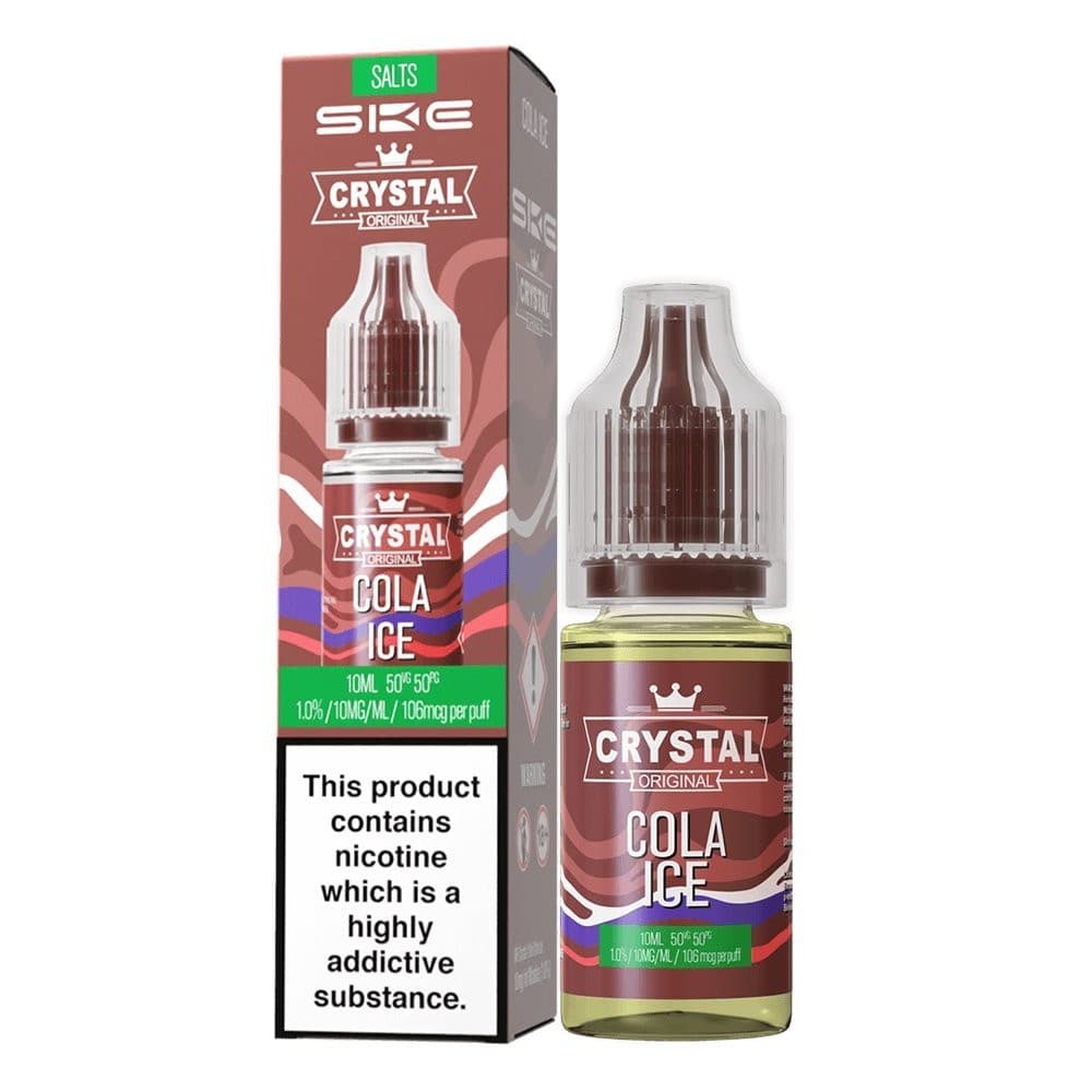 Cola Ice / 10mg Ske Crystal Original Salts 10ml Nic Salts - Box of 10