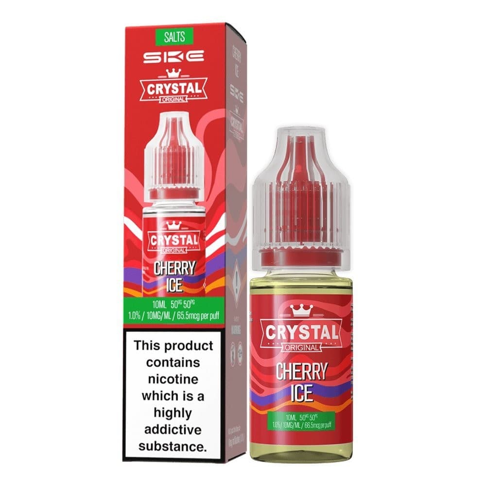 Cherry Ice / 10mg Ske Crystal Original Salts 10ml Nic Salts - Box of 10