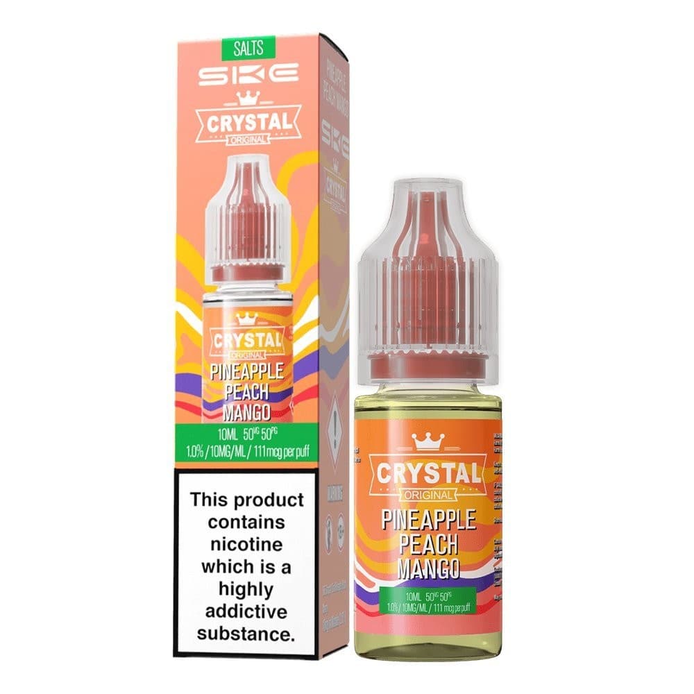 Pineapple Peach Mango / 10mg Ske Crystal Original Salts 10ml Nic Salts - Box of 10