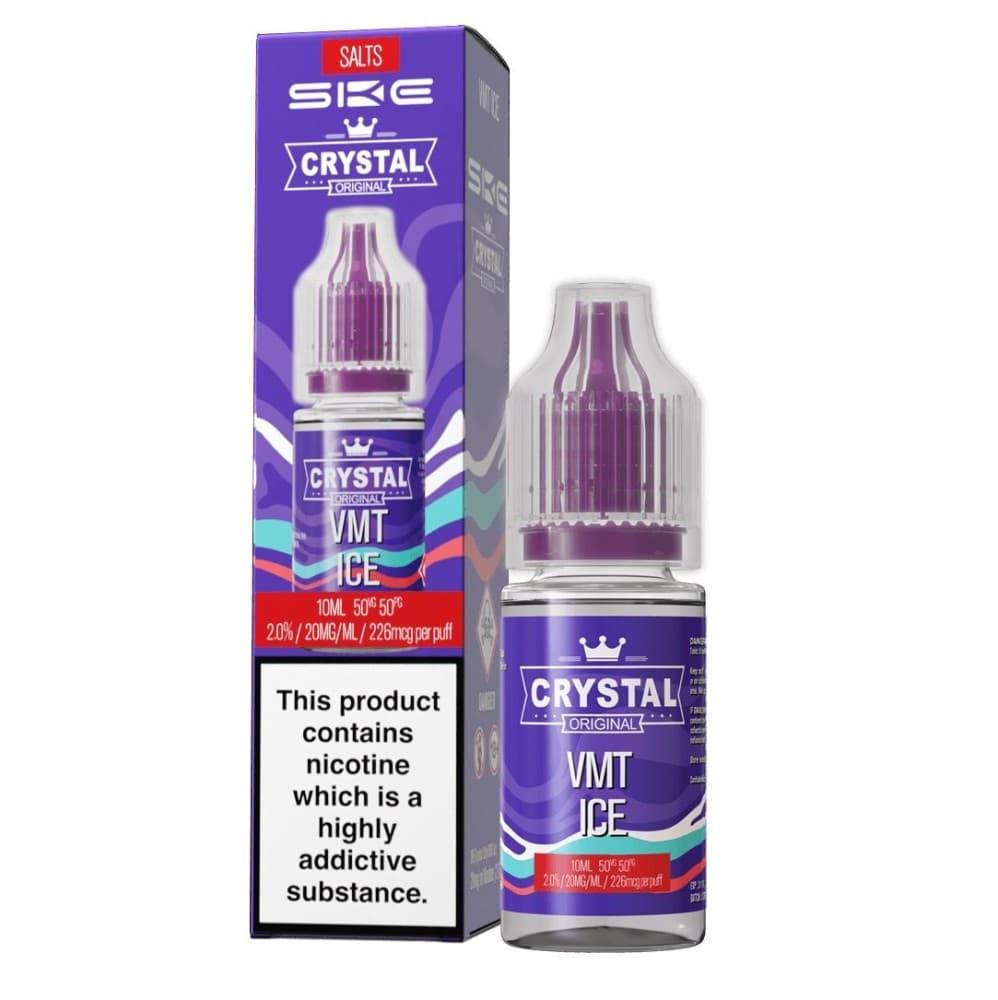 VMT Ice / 10mg Ske Crystal Original Salts 10ml Nic Salts - Box of 10