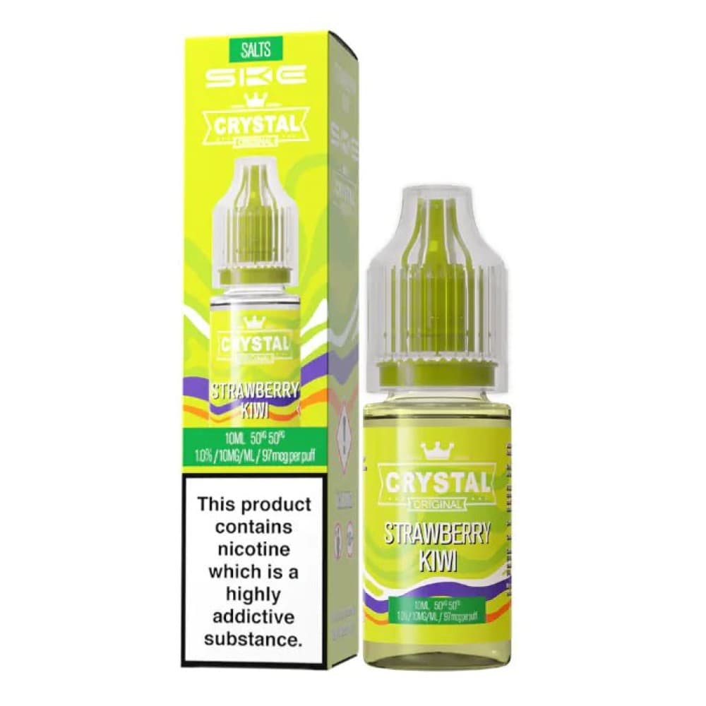 Strawberry Kiwi / 10mg Ske Crystal Original Salts 10ml Nic Salts - Box of 10