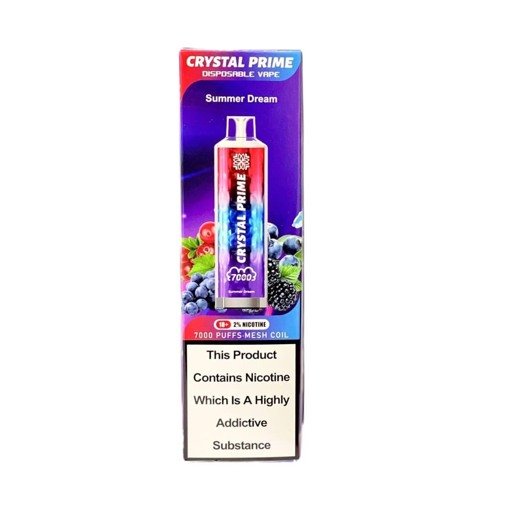 Summer Dream Crystal Prime 3D Effects 7000 Prefilled Vape Kit