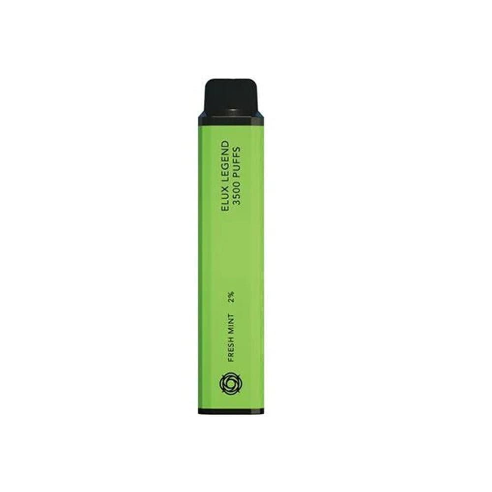 Fresh Mint Elux Legend 3500 Prefilled Vape Kit Box of 10