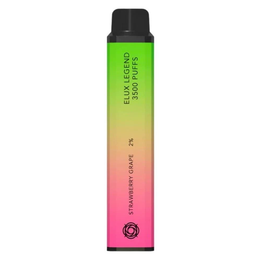 Strawberry Grape Elux Legend 3500 Prefilled Vape Kit Box of 10