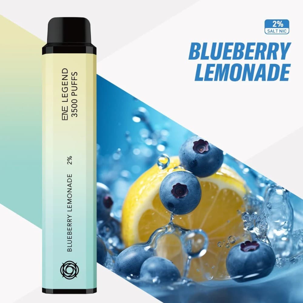 Blueberry Lemonade *New* Elux Legend 3500 Prefilled Vape Kit Box of 10