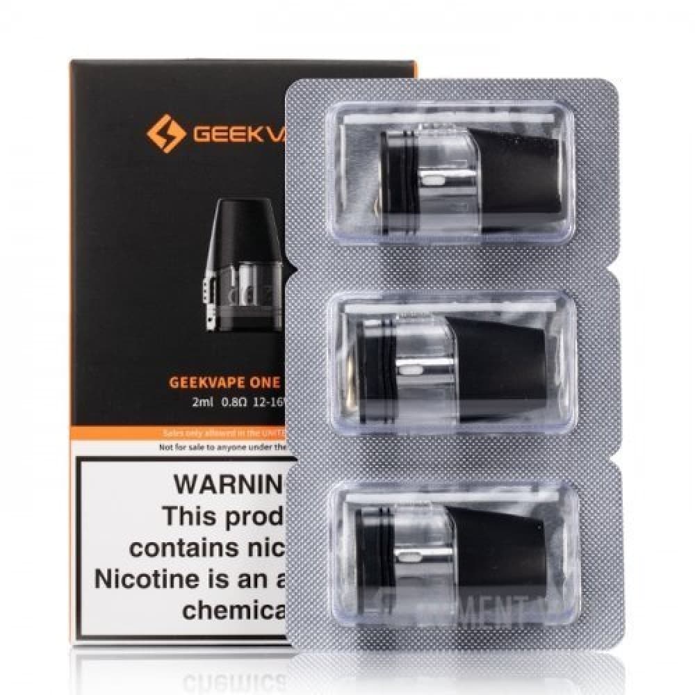 0.8ohm GeekVape Aegis One Pods 2ML-Pack of 3