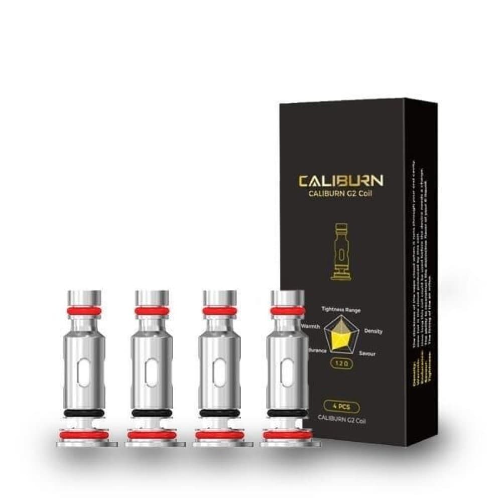 1.2 ohm Uwell Caliburn G & G2 Coils -Pack of 4