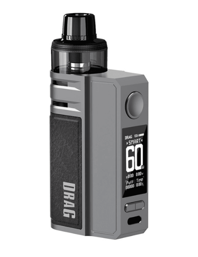 Black Voopoo Drag E60 Pod Mod Kit