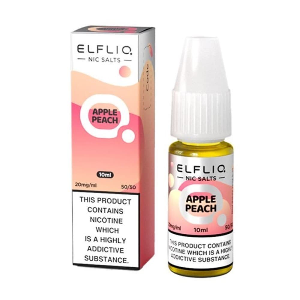Apple Peach / 10mg Elf Bar Elfliq 10ml Nic Salt - Box of 10