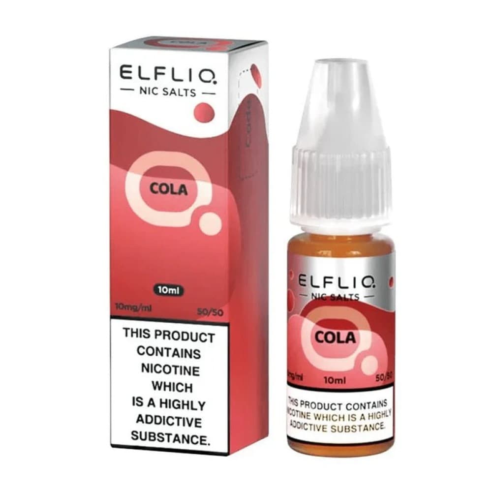 Cola / 10mg Elf Bar Elfliq 10ml Nic Salt - Box of 10